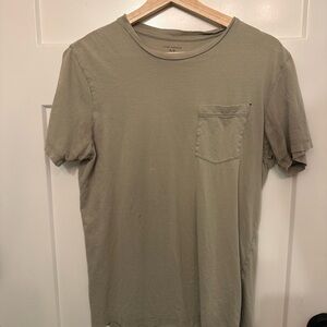 Club Monaco Olive Short Sleeve Tee